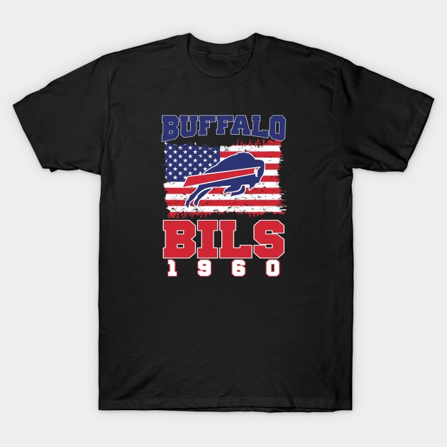 Buffalo Bills 1960 Football Team T-Shirt by Polos